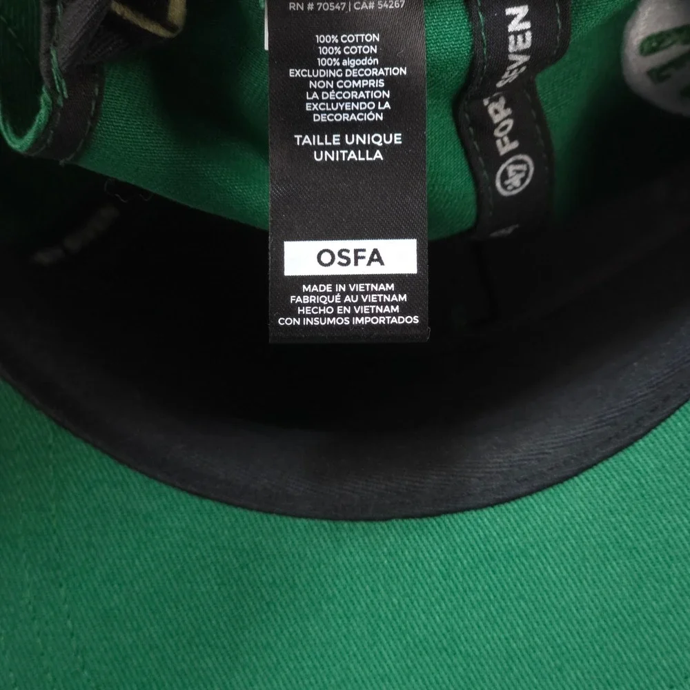 Boston Celtics Hat Cap Snapback Mens Green NBA Basketball Streetwear Logo‎